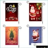 Banner-Flaggen, Außenhof-Dekoration, Banner, Frohe Weihnachten, Geschenke, Gartenflagge, schaffen Atmosphäre, Bogenflaggen, 6 m x F2, Drop-Lieferung, Dh7Kb