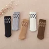 4pcs Socks Cap Stretch Elastic Chair Leg Protector Covers for Furniture Feet Solid Floor Knitting Socks 20007251j8219413