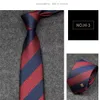 Hochwertiger neuer Designer 100% Krawatte Seiden Krawatte Schwarz Blau Jacquard Handgewebt für Männer Hochzeit Casual und Business Krawatte Hawaii Krawatten252h