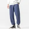 Męskie spodnie męskie Top swobodne jesienne zimowe odzież sportowa solidne joggery spodnie duże rozmiary m5xl polarowe spodnie młodzież gęste ciepłe spodnie warstwa 221119