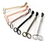 Stainless Steel Snuffers Candle Wick Trimmer Rose Gold Candles Scissors Cutter Candle Oil Lamp Trim scissor SN5031