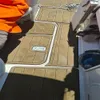 2004 Four Winns 248 Vista Swim Platform Cockpit Boat EVA Teak Deck Floor Pad Mat