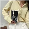 Çapraz vücut cep telefonu vakaları moda marka telefon kılıfları lüks tasarımcı kadın iPhone telefon çantası serin crossbody zincir telefon çantası Phonecover çantaları