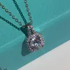 Luxurys Designers Necklaces Pendant for Women Chain Fashion Jewelry Accessories with Diamonds Very Good C2r3