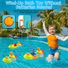 Badespielzeug Baby Spray Wasser für Kinder Aufziehboot Schwimmen Duschraum 1 2 3 4 Jahre 221118