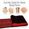 Thérapie par la lumière rouge soulagement de la douleur Portable Slim Equipment Lose-Weight Wearable Full Body Slimming 635nm Massager Infrared Lipo Laser Belt Pads