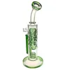 Bang en verre Hookah Rig / Bubbler pour fumer bang 13 pouces de hauteur avec femelle 19 mm et bol poids 680 g BU077 (2 couleurs)