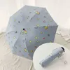 Yada 2020 INS Cartoon Water Drop Umbrella складывание Anti Rainpression для женщин защиты YD200162 J220722