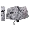 Mode opvouwbare kranten Paraplu Mannen regenen vrouwen zonnig en regenachtige waterdichte geschenken kleine J220722