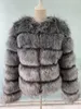 Women's Fur Faux ZADORIN Long Sleeve Coat Winter Fashion Thick Warm Coats Outerwear Fake Jacket Clothing 221119