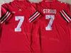 NCAA Ohio State Buckeyes College Football 11 Jaxon Smith-Njigba Jersey 100th 7 Dwayne Haskins Jr 15 Ezekiel Elliott 97 Joey Bosa Eddie George Archie Griffin gestikt