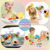 Giocattoli da bagno Baby Child ing Fidget Spinner Ventosa per neonati Sviluppo sensoriale Montessori 221118
