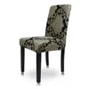 Housses de chaise rétro Floral Printting couverture Spandex haute élastique siège tabouret pour mariage Banquet El Table à manger goutte