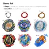 Beyblades Arena 5pcs B 185 187 189 193 191 02 DB Series Beys Set с Blue Custom B 184 Spinning Top Kids Toys Gift 221118