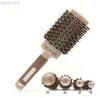 New 1Pc4Pcs Ceramic Ion Round Barrel Comb Hair Comb Brush Nano Hair Brush Hairdressers Hairdresser Styling tool Whole 30 216