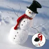 Christmas Decorations Build Your Own Snowman Costume Dress Up Decoration Hat Scarf Holiday Winter Party Decor