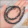 Stone 6mm 8mm lii Evil Blue Eye Loose Beads Stone för smycken som gör DIY -armband Halsband Handgjorda juveler Fynd Drop Delivery DHMI3