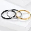 Wedding Rings Simple 2mm Tungsten Steel For Women Men Fashion Minimalist Thin Elegant Party Tail Ring Size #5- #11