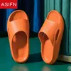 Asifn Eva Hole Leaking Slippers Women Bathroom Shoes Slides AntiSlip Summer Indoor Home Slippers Household Bath Sandals Men J220716