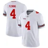 NCAA 100th Ohio State Buckeyes Football College 8 Cade Stover Jerseys Lathan Ransom Ronnie Hickman Cody Simon Pete Werner Jaxon Smith-Njigba Dallan Hayden Man Woman