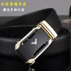 Män klassiskt bälte 3,5 cm Automatiskt Buckle Business Formal Belt 10 Colors Designer Brand Youth Pants Belts Presentlåda