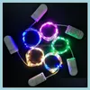 Party Decoration Battery Battery LED Fairy String Lights Outdoor Indoor Christmas Tree Wedding Party Room Wall Decoration Home Decor Dhn8w