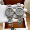 41mm Montre de Luxe Mens Watches Wristwatch حركة ميكانيكية أوتوماتيكية 904L RELOJES CASE SWAROVSKI BABYSBREATH DAIMOND WATCHWATCHES