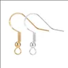 Andere 925 Sterling Sier Plated Oorrings Hooks Hypoallergeenic Anti Allergy Earing Ear Clasps voor doe -het -zelf sieraden waardoor benodigdheden deli dh7dl maken