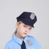 特別な機会かわいい女の子の小さな警官オフィサーコスプレユニフォームキッズクールなハロウィーンコスチューム221118