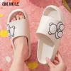 Indoor Slippers Casual Nonslip Home Slippers Men Shoes Slides Summer Women Cartoon Beer Bathroom Floor Flat Thick Bottom