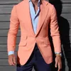 Abiti da uomo Blazer Ultimi abiti estivi blu cielo per uomo Ropa Hombre 2 pezzi Slim Fit Beach Wedding Pantaloni neri per uomo Blazer Masculin 221119