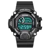 Wristwatches Unisex Stopwatch Alarm Clock Hourly Reminder Luminous Date Display 12/24 Hour Men Business Watches Top 2022