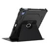 Custodie con rotazione dell'armatura per iPad 10 10.9 10th Pro 11 12.9 Air 4 5 10.2 9.7 10.5 Mini 6 Custodia Custodia per tablet in pelle con supporto a 360 gradi