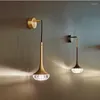 Настенные лампы винтажные лампы хрустальная гостиная спальня коридор лампара