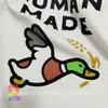 Herren T-Shirts HUMAN MADE T-Shirt Love Cartoon Flying Du Dog Pig Slub Baumwolle Kurzarm T-Shirts für Männer Frauen G221118