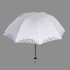 Yada Design White White Umbrella Umbrella dobrável Rainy Anti -Rainproof Sun Decoration Bride Paraguai Bordado de renda YD007 J220722