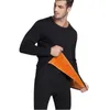 Men's Sleepwear Couple Winter Thermal Underwear Fleece Bottoming Shirt Long Johns Sets for Male Female Winter Clothes Keep Warm Thick Clothing T221017