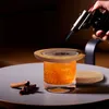 10 sztuk/partia narzędzia barowe zestaw dla palaczy koktajli whisky z 8 różnymi smakami owoców naturalne wióry drewniane do napojów kuchnia akcesoria barowe narzędzia hurtownia