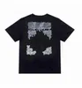Designerskie moda Offs Klasyczne koszulki marka bawełniana luksusowe krótkie rękawy T-kleje strzałki Koszulki Kobiety czarne topy koszula xp94