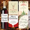 Étiquettes autocollantes personnalisées pour bouteille de vin, fournitures de fête, joyeux noël, bricolage, scellage de vacances, année de noël
