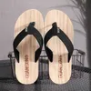 2020 sommer Koreanische Version Der Tij Hausschuhe Männer AntiSlip Füße Große Größe FlipFlops Hausschuhe Kappe Strand Schuhe J220716