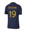 Maillots de futbol 2022 Dünya Kupası Futbol Forması FRANSIZ BENZEMA Futbol Gömlekleri MBAPPE GRIEZMANN POGBA KANTE maillot ayak kiti Gömlek hommes enfants ERKEKLER Çocuklar 3XL/4XL