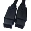 Black IEEE 1394 Firewire 800 to Firewire 800 Cable 9 Pin 9Pin Male Male 10 FT281p6152636