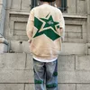 Pulls pour hommes Japonais Rétro Bet Stars Pull à col rond Hommes et femmes Pull High Street Oversize Lâche Casual Automne 221118