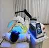 PDT LED Light Therapy Skin Trachering Masker Blackhead Remover Vacuüm RF Ultrasone scrubberreiniging Verjonging Oxygen Jet Peel Spa -apparatuur Fotodynamische PDT
