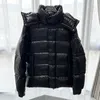 Parkas Mens Çok Molor Puffer Aşağı Ceket 70. Yıldönümü Hatıra Baskı Yeni Epaulet Tasarım En sıcak Ceketler UNISEX WOMENS DE