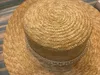 Bérets 01910-fait à la main ruban de perles paille dame Fedoras casquette femmes Panama Jazz chapeau