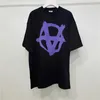 T-shirts pour hommes Haute Qualité Mousse Imprimer Anarchy Vetements Mode T-shirt Hommes 1 1 Ba Manches Goic Police Femmes T Petit Haut T-shirts G221118