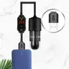 Filtration Heizung Mini Aquarium Heizung Temperaturregler Tauchthermostat Heizung 10W USB Digital LED Schildkröte Tank Heizstab 221119