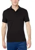 Polos pour hommes Polo en laine mérinos pour hommes - Chemises pour hommes à manches courtes Haut de couche de base évacuant l'humidité USA Taille S-2XL